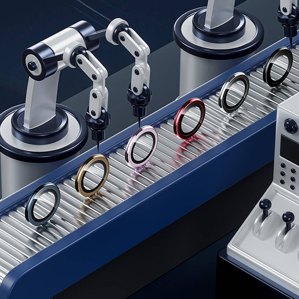 Benks iPhone 16 DR Safir Kamera Lens Koruyucu Benks iPhone 16 DR Safir Kamera Lens Koruyucu